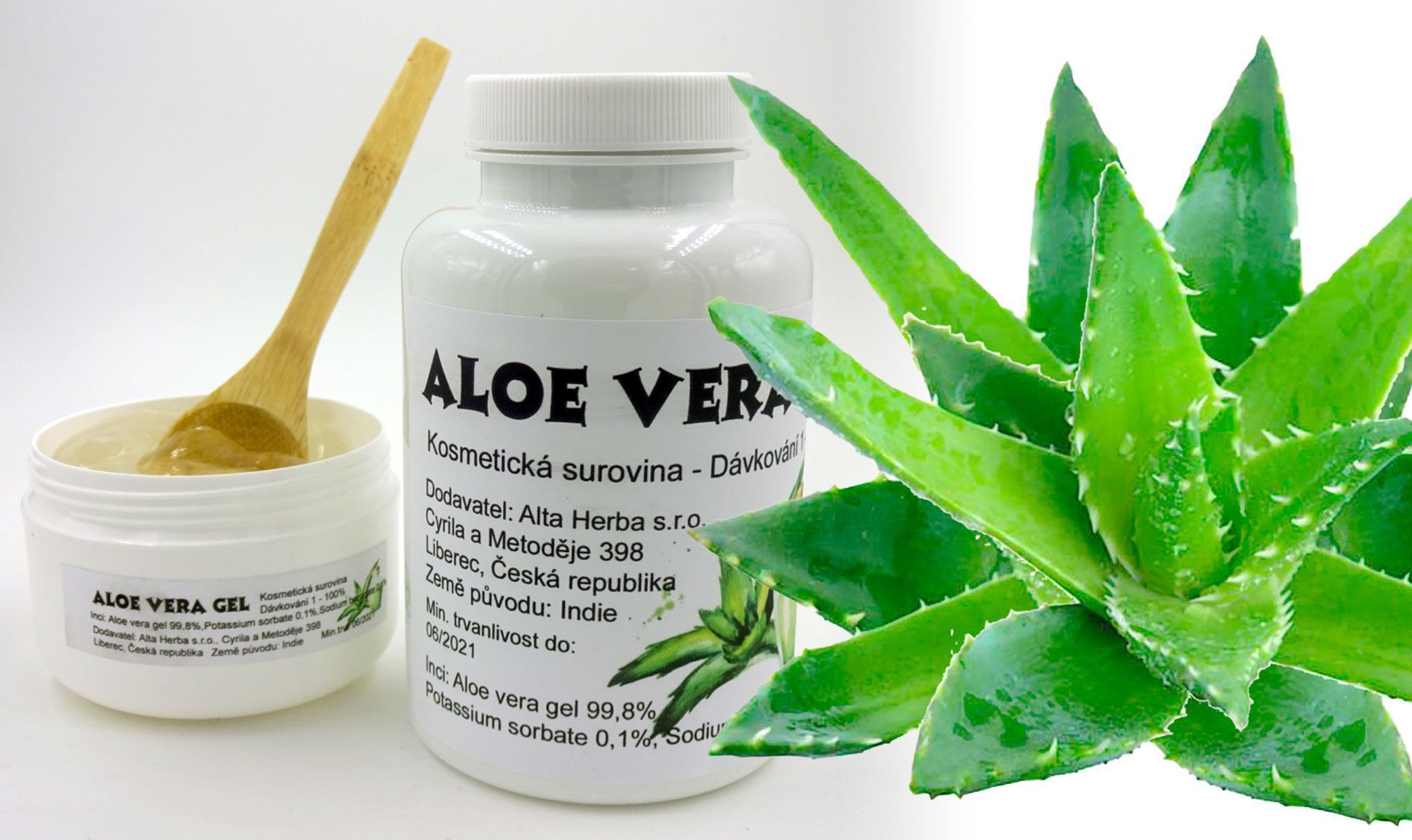 Jednoduché recepty s aloe vera gelem